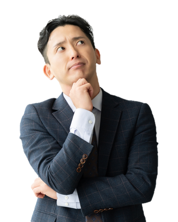 悩んでいる担当者